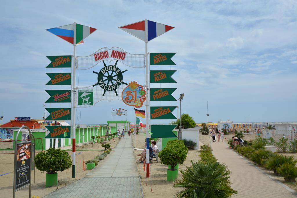 Hotel Europa Rimini Luaran gambar